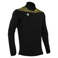 Tiber 1/4 Zip Top BLK/YEL XL Stilren treningsgenser - Unisex