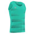 Dorian Singlet TRQ/BLK XXL Løpesinglet for herre