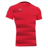 Ivan Shirt RED/BLK M Teknisk løpe t-skjorte til herre