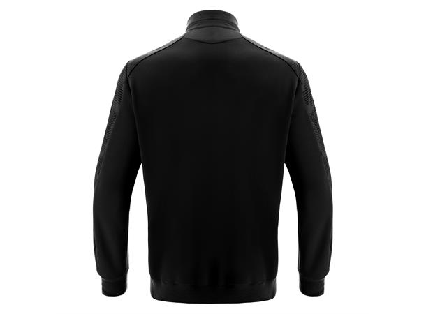 Achilles Microfiber Zip Top BLK XS Teknisk overtrekksjakke - Unisex 