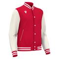 Fiddle varsity college RED/WHT XXL Collegejakke - Unisex