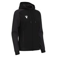Atlas Hooded Jacket Full Zip W BLK XL Teknisk full zip hettegenser til dame