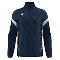 Hollow 1/4 zip NAV/WHT M Treningstopp - Unisex